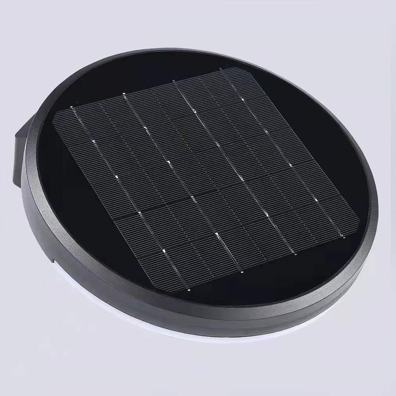 পিআইআর মোশন সেন্সর সহ IP66 LED আউটডোর সোলার চালিত ওয়াটারপ্রুফ ওয়াল লাইট ল্যাম্প