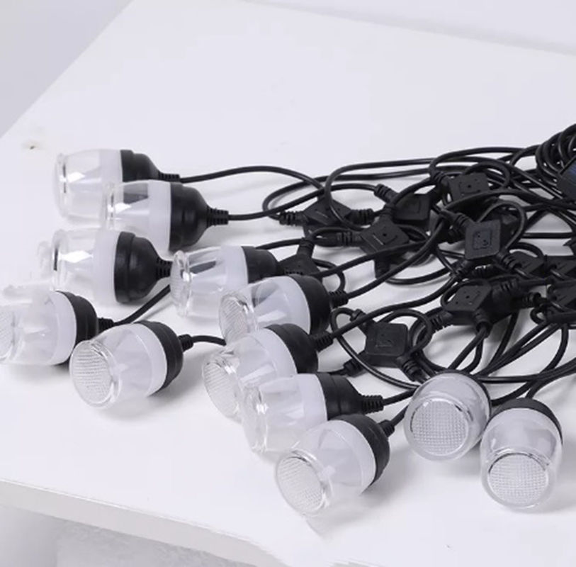 LED সোলার ডেকোরেশন আউটডোর RGB লাইট পার্টি প্যাটিও ব্যাকইয়ার্ড ক্যাফে ওয়াটারপ্রুফ IP65