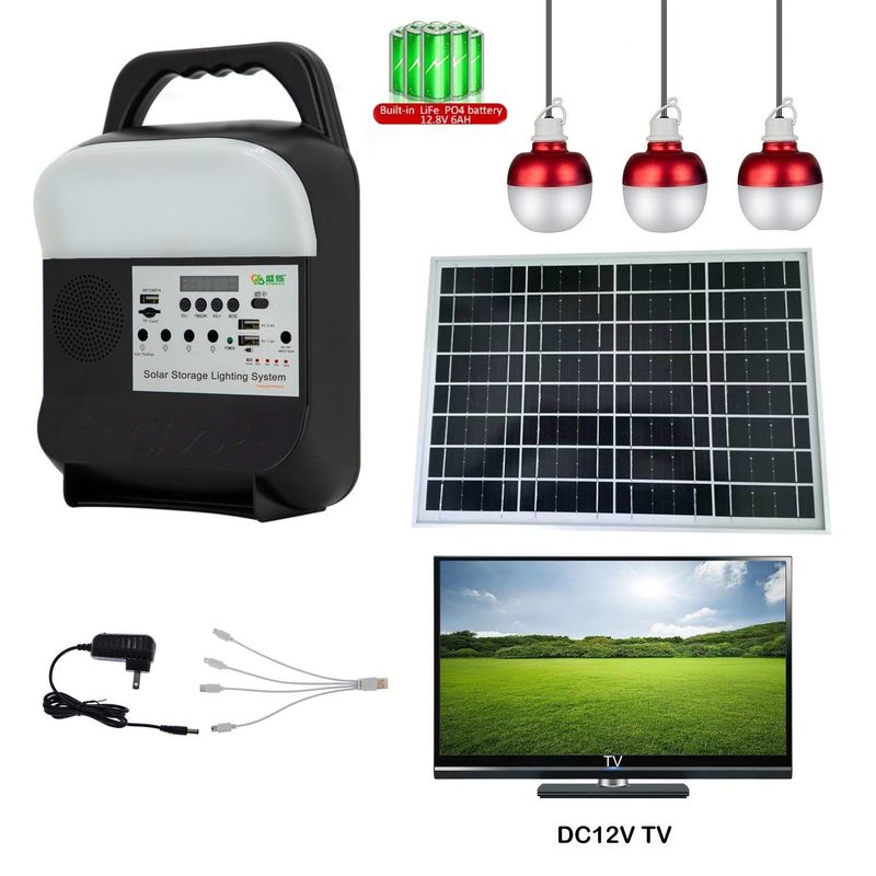 ABS পোর্টেবল Led Solar Emergency Camping Lights Outdoor SRE-815-A 16W