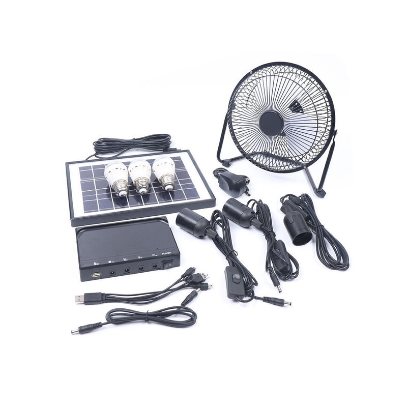 সোলার লাইটিং সিস্টেম 12V LED লাইট 8