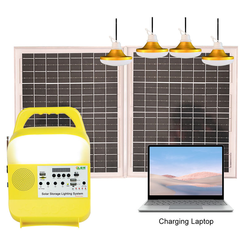টাইপ সি মোবাইল চার্জ পোর্ট সোলার সিস্টেম 45W 16V সহ পোর্টেবল ক্যাম্পিং জেনারেটর