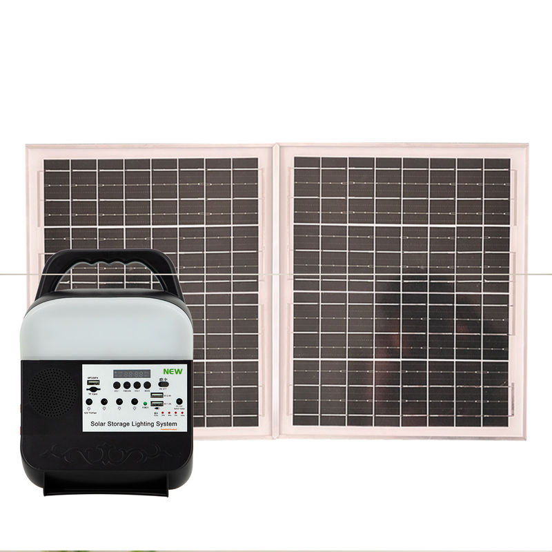 45W সৌর প্যানেল IP65 সোলার LED হোম লাইট ABS উপাদান -20℃-60℃ কাজের তাপমাত্রা পোর্টেবল পাওয়ার স্টেশন সোলার