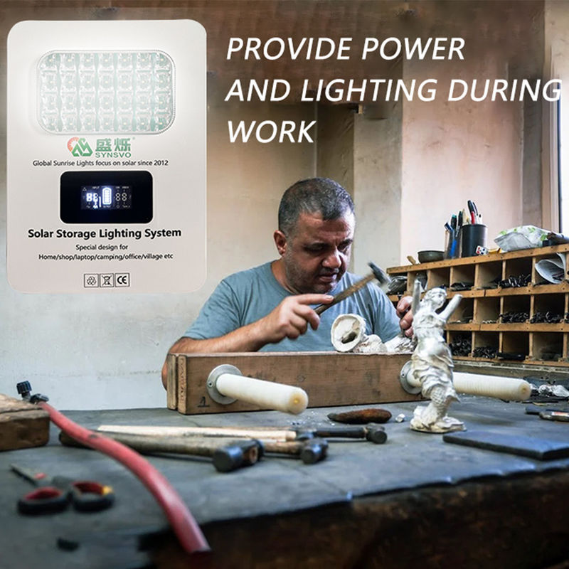 180W পোর্টেবল সোলার জেনারেটিং সিস্টেম 12V হোম আউটডোর ব্যবহারের জন্য SRE-938 16V পোর্টেবল সোলার জেনারেটর12.5AH