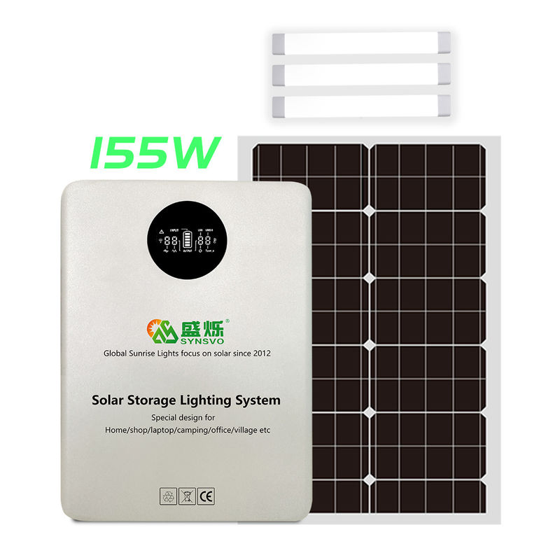 সৌর চালিত সাদা আলো রঙিন ব্যাটারি ইনভার্টার 5V / 9V / 12V / 220V হাইব্রিড সৌর ইনভার্টার এমপিপিটি চার্জ কন্ট্রোলারের সাথে