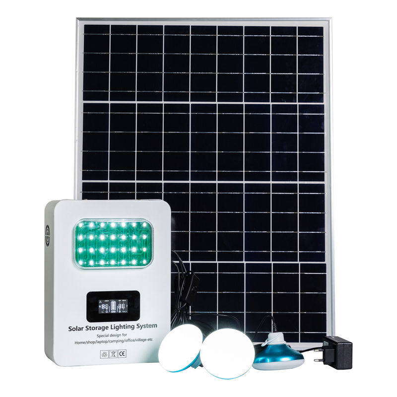 SRE-938 নির্ভরযোগ্য পোর্টেবল সৌর জেনারেটর 12V 25AH ব্যাটারি ক্ষমতা এবং একক স্ফটিক সৌর প্যানেল