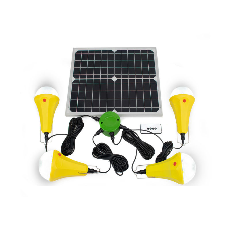 4PCS সৌরশক্তিচালিত আলো সুইচ এবং 25W একক সৌর প্যানেল সঙ্গে বহিরঙ্গন জন্য