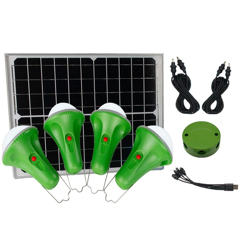 SRE-99G-4 সৌর আলো ল্যাম্প জন্য ইনডোর সৌর আলো হোম Ho 8-10 ঘন্টা কাজের সময়