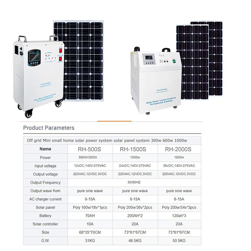 5kw সৌর প্যানেল কিট পাওয়ার জেনারেটর 12vdc/24vdc/48vdc ব্যাটারি ভোল্টেজ