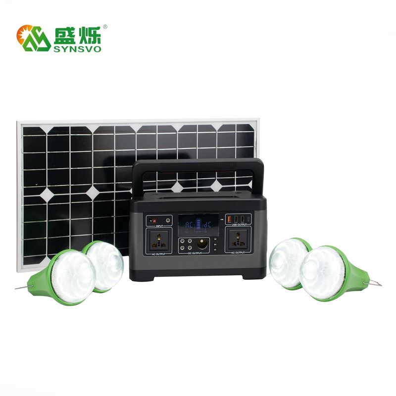 সৌর জেনারেটর 500w 1000w সোলার পাওয়ার সিস্টেম ইনভেটার সহ সোলার প্যানেল পাওয়ার সিস্টেম