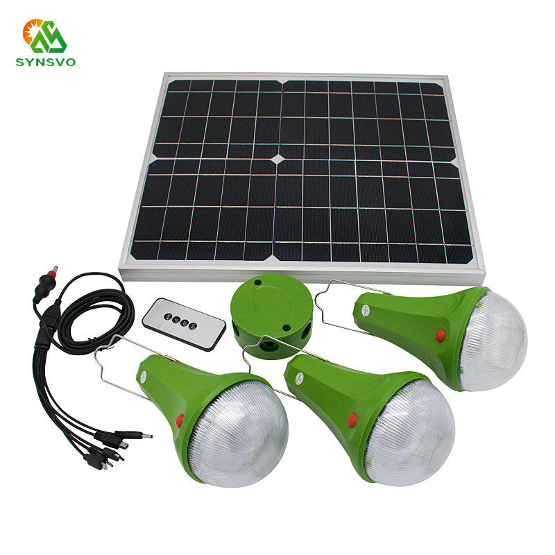 বাড়ির জন্য 9W সৌর চালিত LED শেড লাইট রিমোট কন্ট্রোল সোলার লাইটিং সিস্টেম