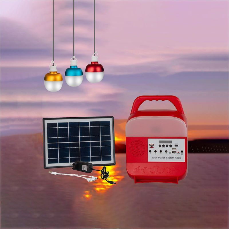 15 ভোল্ট 5W*3PCS নাইট মার্কেট পোর্টেবল সোলার বাল্ব আউটিংয়ের জন্য