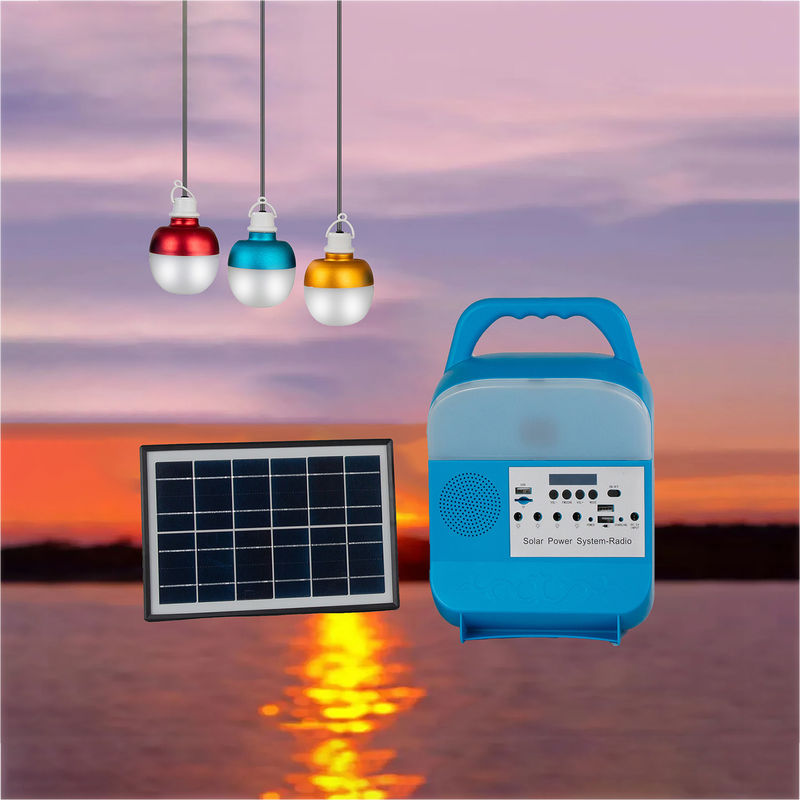 15 ভোল্ট 5W*3PCS নাইট মার্কেট পোর্টেবল সোলার বাল্ব আউটিংয়ের জন্য