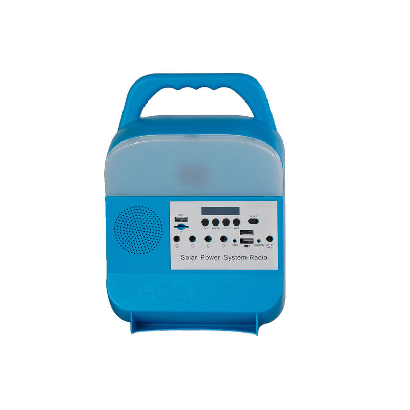 15 ঘন্টা সৌর শক্তি চালিত LED লাইট 5W পোর্টেবল সোলার লাইট বাড়ির জন্য