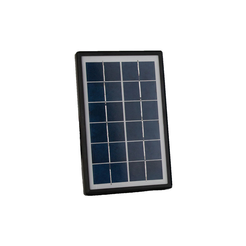 15 ঘন্টা সৌর শক্তি চালিত LED লাইট 5W পোর্টেবল সোলার লাইট বাড়ির জন্য