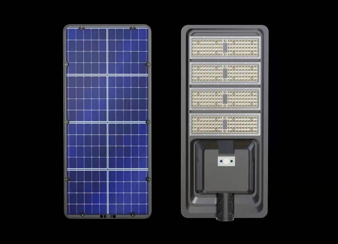 OEM অল ইন ওয়ান সোলার স্ট্রিট লাইট 300w 400W 500w সোলার চালিত সেন্সর লাইট