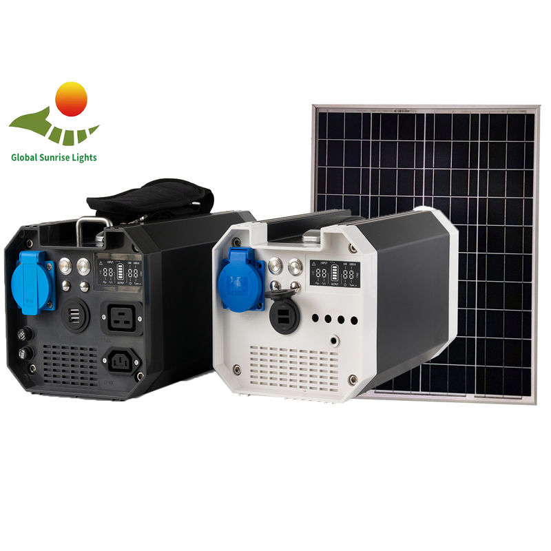 সৌর প্যানেল সহ 99.9% MPPT 500W ছোট পোর্টেবল সোলার পাওয়ার জেনারেটর