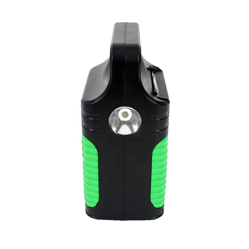 MP3 FM রেডিও সহ 7500mah 10W 6V সোলার প্যানেল এনার্জি সিস্টেম ইন্ডোর সোলার লাইটিং কিট
