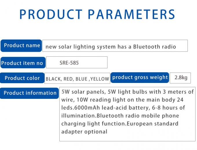 New Multi-Functional Solar Rechargeable Light Night Market Stall Light LED Household Power Outage Emergency Bulb Light