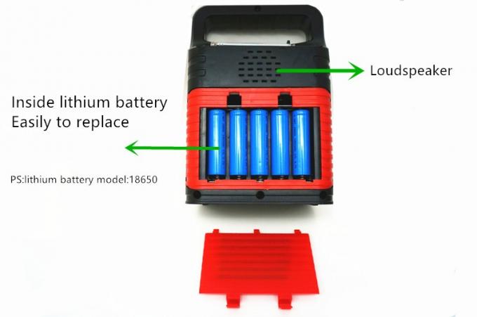 ODM কমার্শিয়াল 10 ওয়াট সোলার এনার্জি লাইট সিস্টেম 8Hrs থেকে 30Hrs 6