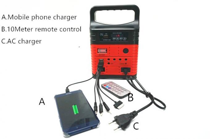 ODM কমার্শিয়াল 10 ওয়াট সোলার এনার্জি লাইট সিস্টেম 8Hrs থেকে 30Hrs 7